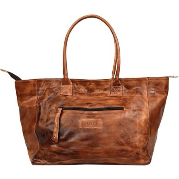Bed Stu Cersei Tan Leather Tote Bag Purse